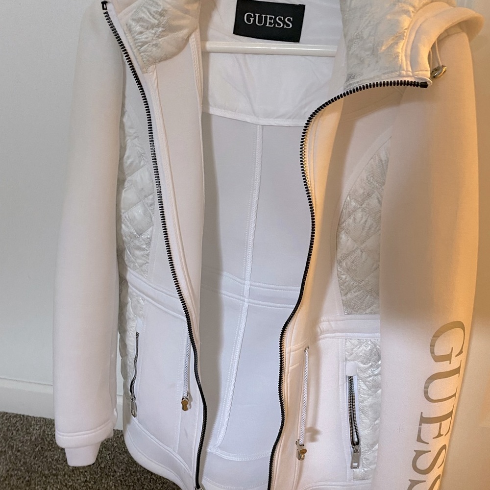 White guess jacket